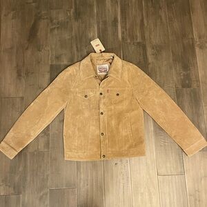 Levi's Tan Suede Jacket for Men